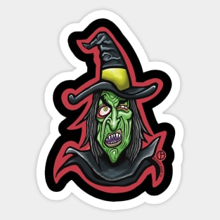 Hagnes B. Witch Sticker